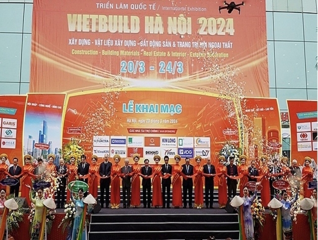 Khai mạc Triển lãm quốc tế Vietbuild Hà Nội 2024 lần thứ 1